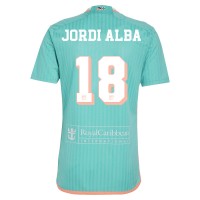 Inter Miami Jordi Alba #18 Tretí futbalový dres 2024-25 Krátky Rukáv